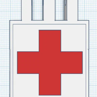 Chốt gài hộp Milwaukee Packout biểu tượng y tế (Medical Latch)