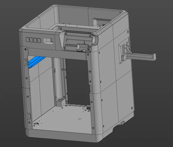 Enclosure Flashforge Adventurer 5M kèm cảm biến nhiệt/ẩm & 4 nút cảm ứng - Image 1