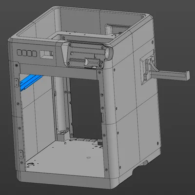 Enclosure Flashforge Adventurer 5M kèm cảm biến nhiệt/ẩm & 4 nút cảm ứng