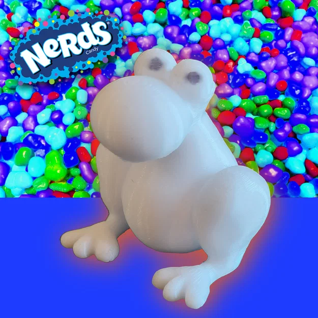 Mô hình 3D nhân vật quái vật Nerds Candy siêu đáng yêu - Image 1
