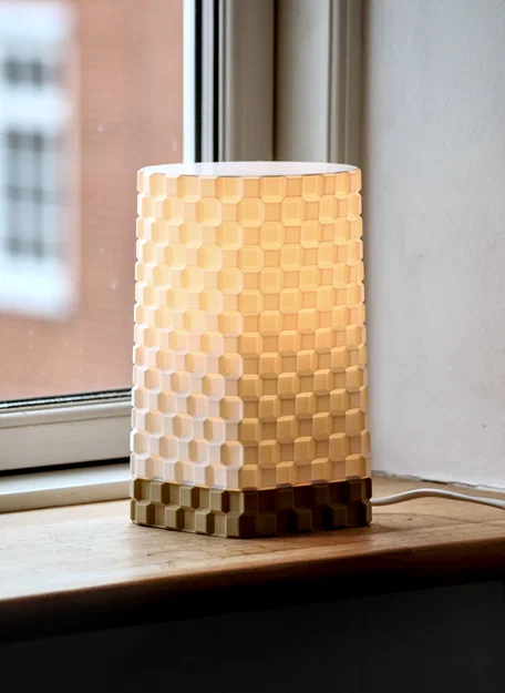 Lamp V3 – Chụp đèn họa tiết lưới sang trọng - Image 2