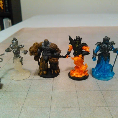 Bộ sưu tập Princes of the Apocalypse (Model cũ trước thời resin)