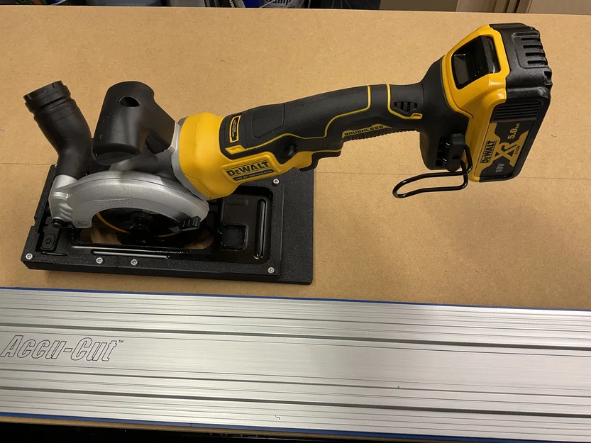 Adapter Kreg Accu-Cut cho DeWalt DCS571 Compact Circular Saw - Image 2