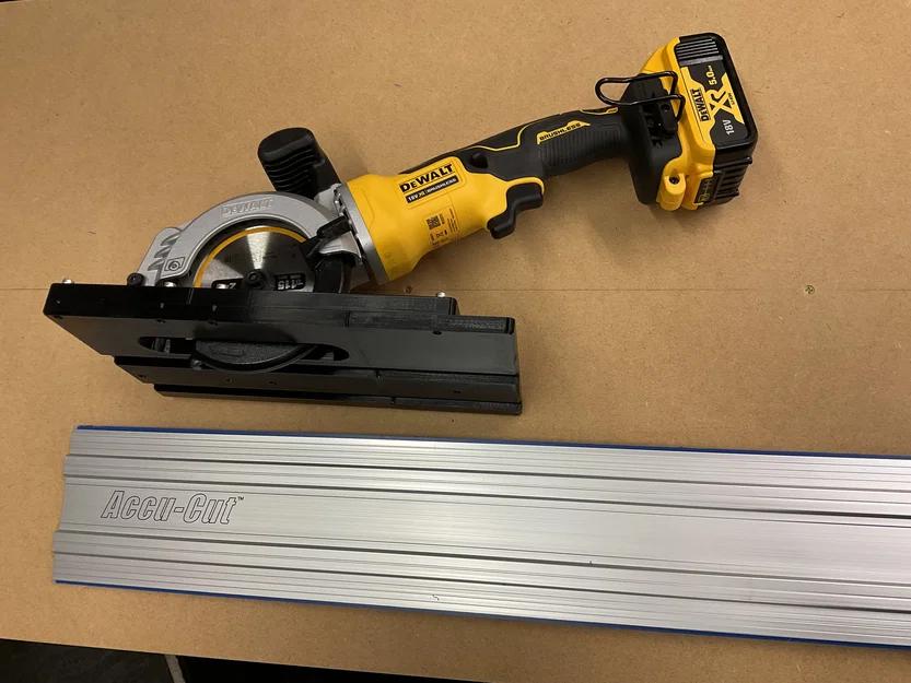 Adapter Kreg Accu-Cut cho DeWalt DCS571 Compact Circular Saw - Image 4