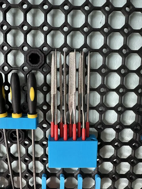 Giá treo dũa kim cho Multiboard - Phụ kiện sắp xếp đồ nghề thông minh - Image 1