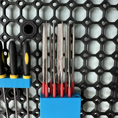 Giá treo dũa kim cho Multiboard - Phụ kiện sắp xếp đồ nghề thông minh