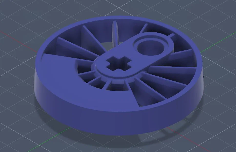 Bánh xe tàu Lego custom SAR Rx Class - Image 2