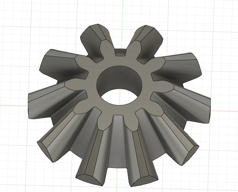 Bộ bánh răng côn 45 độ (45 degree bevel gear set) - Image 1