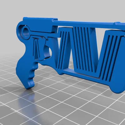 Mô hình súng đồ chơi 3D (Nerf Gun) thiết kế độc đáo