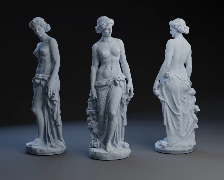 Meshy.ai Test. Tượng Cổ Điển - Image 1