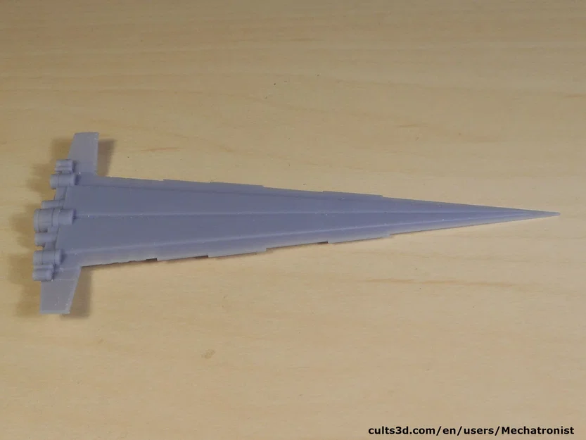 Mô hình tàu vũ trụ Star Wars Vengeance Class Super Star Destroyer - Image 2