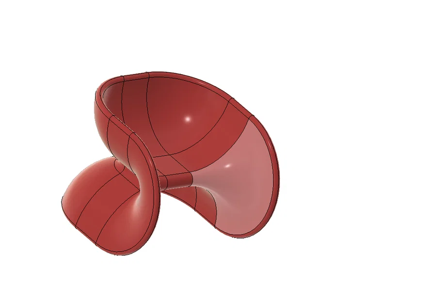 Fortune Chair Step File (File STEP ghế Fortune) - Image 2