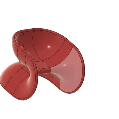 Fortune Chair Step File (File STEP ghế Fortune)