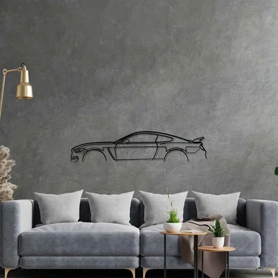 Tranh treo tường Silhouette Mustang Shelby GT350