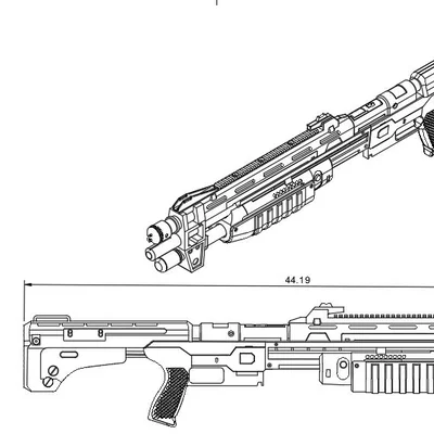 Shotgun Halo Reach (M45) – prop cosplay