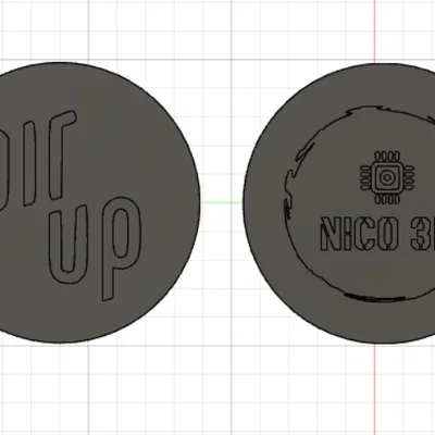 Hộp Đựng Pod Cho Bình Nước Air Up - Thiết Kế In 3D Gọn Nhẹ