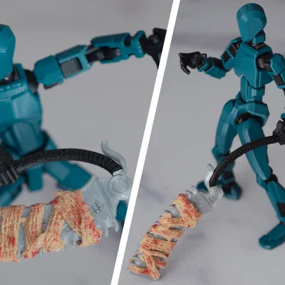 Saw Cleaver (Biến hình print-in-place) - Dummy 13