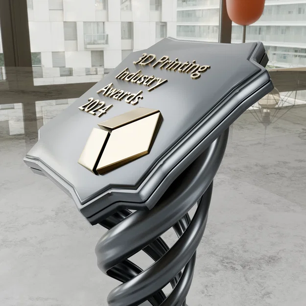 Cúp 3D Printing Industry Awards 2024 (Trophy) - Mẫu 3D - Image 5