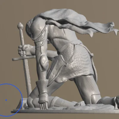Mô hình Finger Knight Vyke - Tượng 3D ấn tượng từ Elden Ring