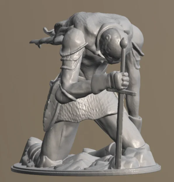 Mô hình Finger Knight Vyke - Tượng 3D ấn tượng từ Elden Ring - Image 3