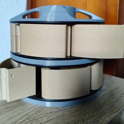 Ngăn kéo spool xoay & xếp chồng (Stackable and Rotating Spool Drawer)