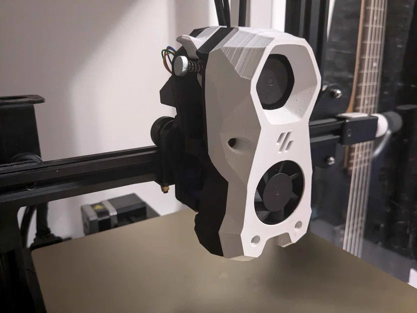 Ngàm gắn Stealthburner cho Ender 3 V2 kèm CR Touch - Image 2