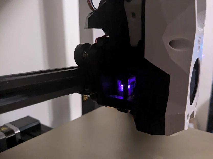 Ngàm gắn Stealthburner cho Ender 3 V2 kèm CR Touch - Image 3