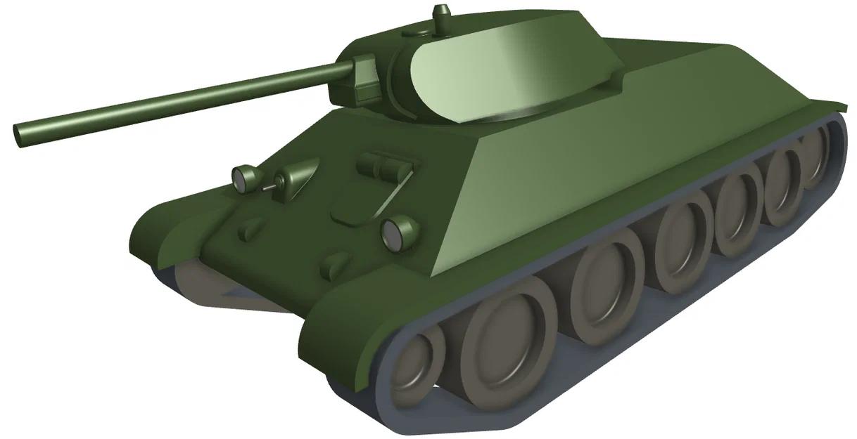 T-34 (1941) | Xe tăng Nga - Image 3