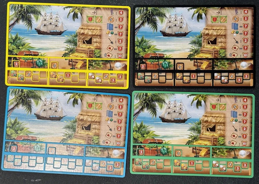 Overlay cho player boards & island boards (Pirates of Maracaibo) - Image 2