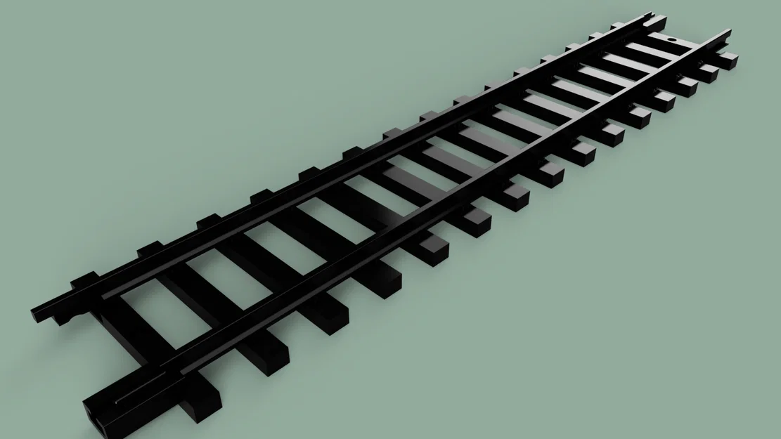 Đường ray S Gauge New Bright Wintersville Express (đoạn thẳng) - Image 3