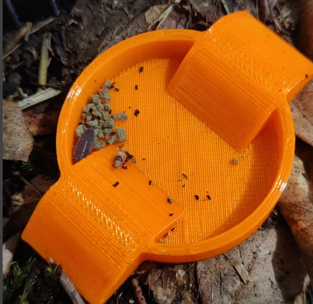 Khay Đựng Thức Ăn Cho Isopod - Phụ Kiện Nuôi Mọt Ẩm Tiện Lợi - Image 1