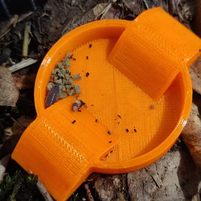 Khay Đựng Thức Ăn Cho Isopod - Phụ Kiện Nuôi Mọt Ẩm Tiện Lợi