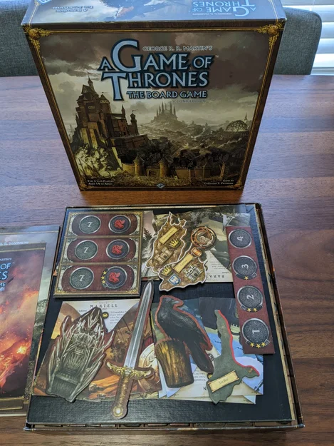 Khay Organizer cho Game of Thrones (2nd Ed.) + expansions (One-box storage) - Image 1