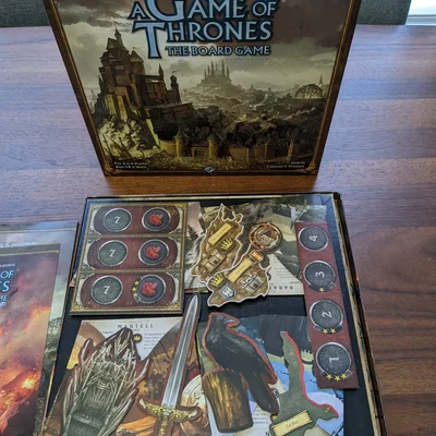 Khay Organizer cho Game of Thrones (2nd Ed.) + expansions (One-box storage)