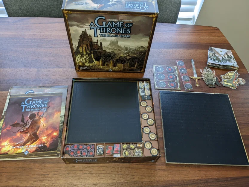 Khay Organizer cho Game of Thrones (2nd Ed.) + expansions (One-box storage) - Image 2