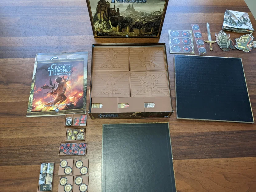 Khay Organizer cho Game of Thrones (2nd Ed.) + expansions (One-box storage) - Image 3