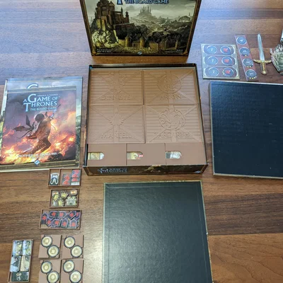Khay Organizer cho Game of Thrones (2nd Ed.) + expansions (One-box storage)