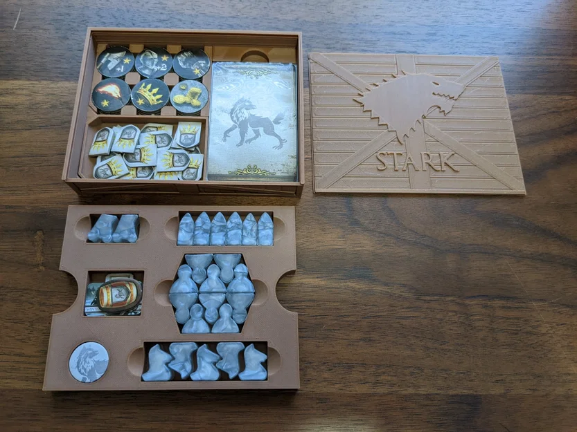 Khay Organizer cho Game of Thrones (2nd Ed.) + expansions (One-box storage) - Image 7