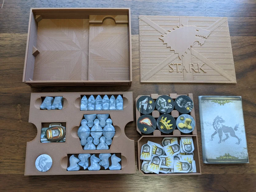 Khay Organizer cho Game of Thrones (2nd Ed.) + expansions (One-box storage) - Image 8