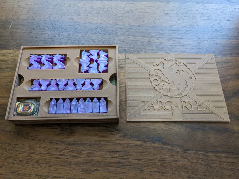 Khay Organizer cho Game of Thrones (2nd Ed.) + expansions (One-box storage) - Image 10