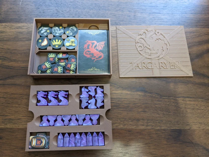 Khay Organizer cho Game of Thrones (2nd Ed.) + expansions (One-box storage) - Image 11