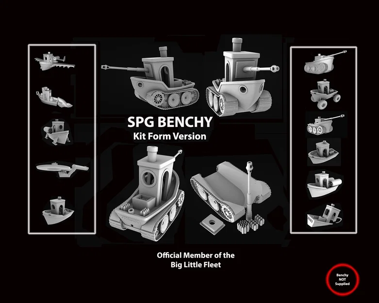 Bộ mod kit SPG Benchy - Image 1