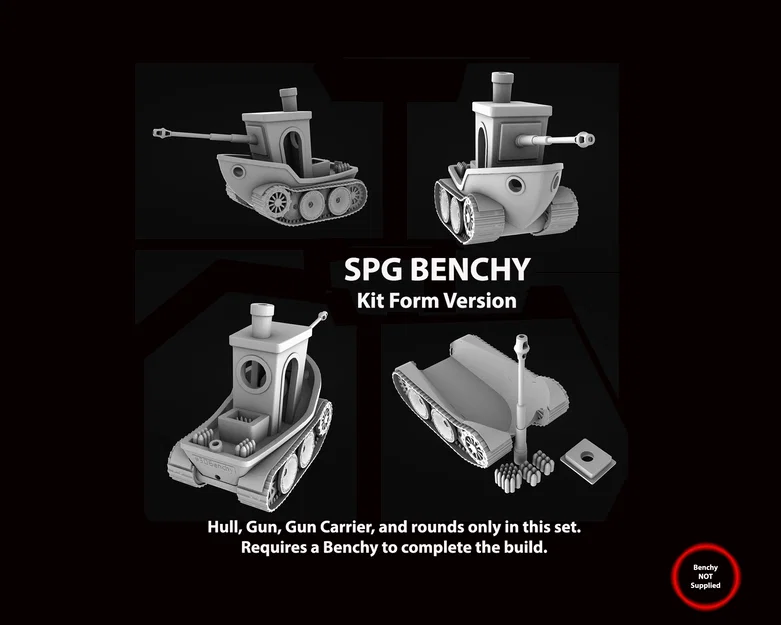 Bộ mod kit SPG Benchy - Image 2