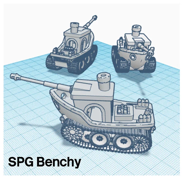 Bộ mod kit SPG Benchy - Image 11