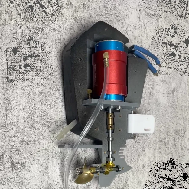 Tàu RC F1 kèm Outboard Mercury Racing 360 - Image 7