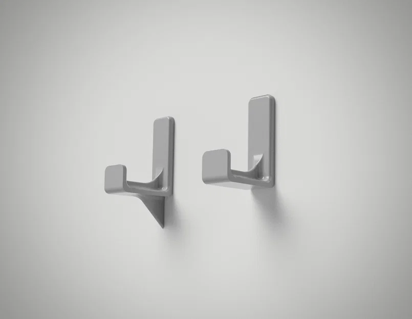 Móc treo tường dán keo phong cách IKEA Tjusig (In 3D) - Image 1