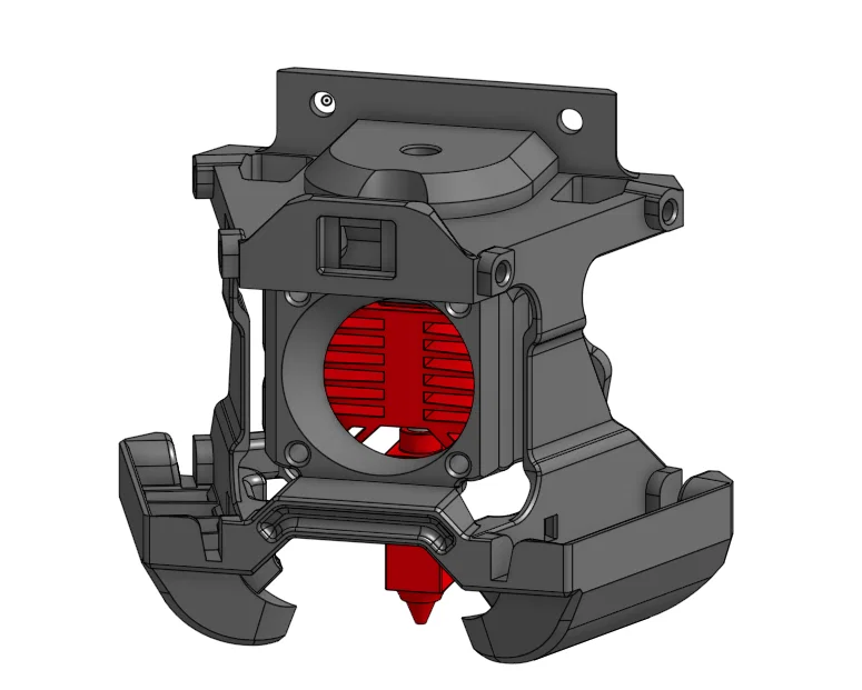 Ngàm gắn đầu in Bambu Lab cho Xol Toolhead chuyên dụng - Image 1