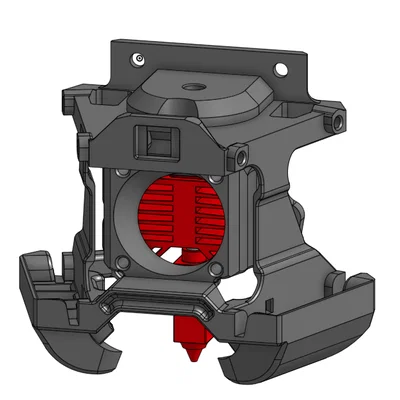 Ngàm gắn đầu in Bambu Lab cho Xol Toolhead chuyên dụng