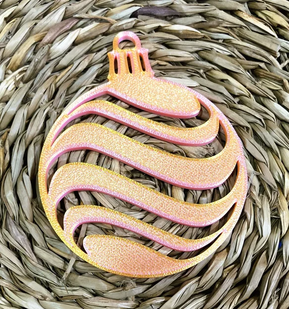 Đồ trang trí cây thông Noel 3D hình cầu độc đáo - Image 3