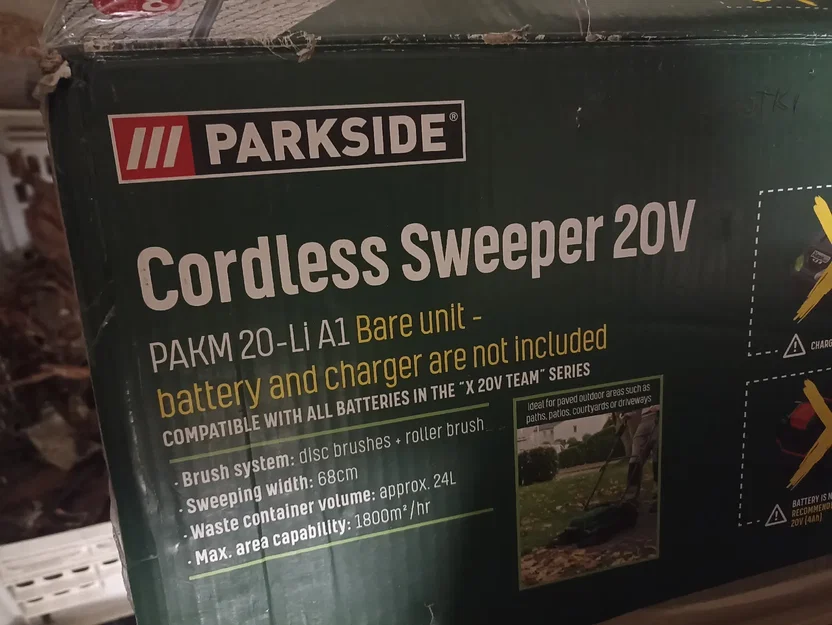 Adapter chuyển đổi pin Makita 18V cho máy Parkside 20V (Bản cải tiến) - Image 2